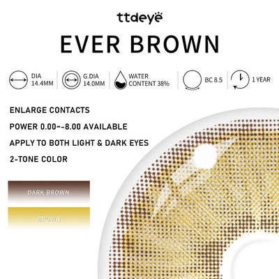 TTDeye Ever Brown | 1 Year