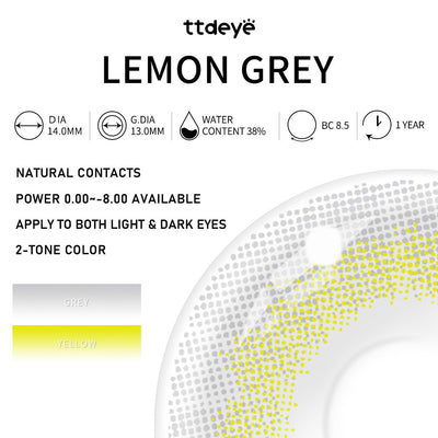 TTDeye Lemon Grey | 1 Year