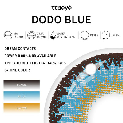 TTDeye Dodo Blue | 1 Year