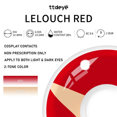 TTDeye Lelouch Red Style | 1 Year