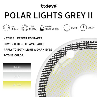 TTDeye Polar Lights Grey II | 1 Year