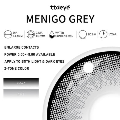 TTDeye Menigo Grey | 1 Year