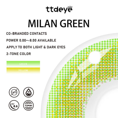 REAL x TTDeye Milan Green | 1 Year