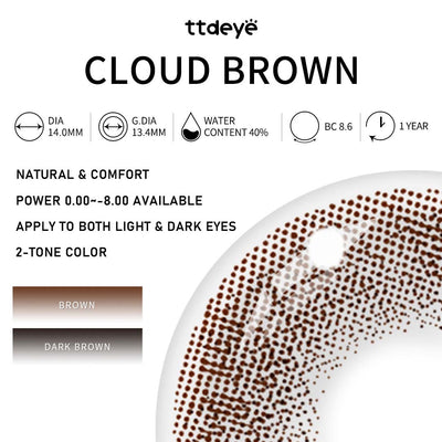 TTDeye Cloud Brown | 1 Year