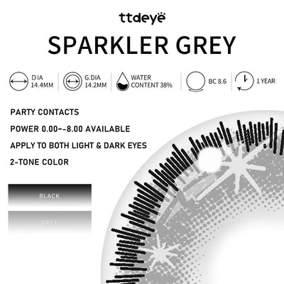 TTDeye Sparkler Grey | 1 Year