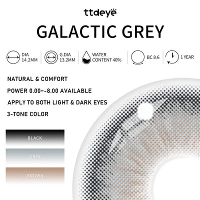 TTDeye Galactic Grey | 1 Year