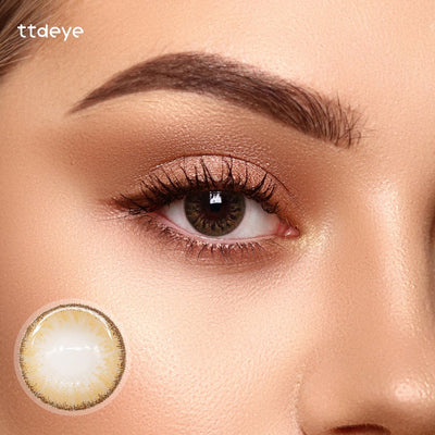 TTDeye Crystal Ball Caramel Brown | 1 Year