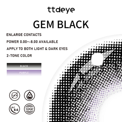 TTDeye Gem Black | 1 Year