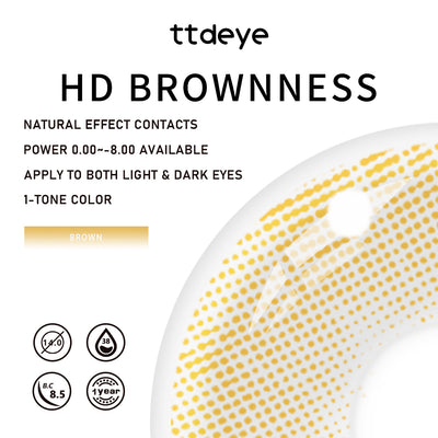 TTDeye HD Brownness | 1 Year