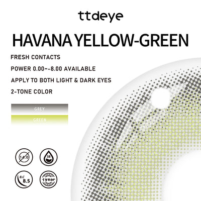 TTDeye Havana Yellow-Green | 1 Year