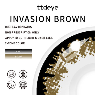 TTDeye Invasion Brown | 1 Year