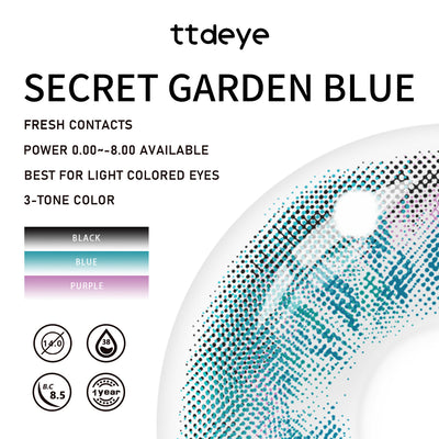 TTDeye Secret Garden Blue | 1 Year
