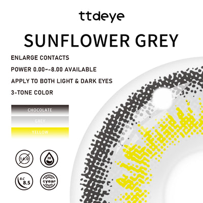 TTDeye Sunflower Grey | 1 Year