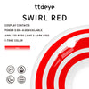 TTDeye Swirl Red | 1 Year